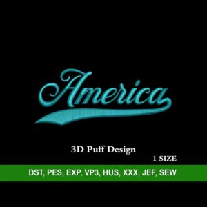 America 3D Puff